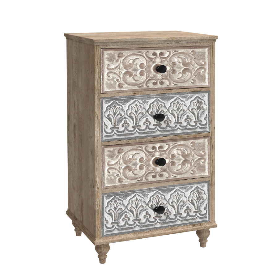 Arcade Filigree 4-Drawer Chest